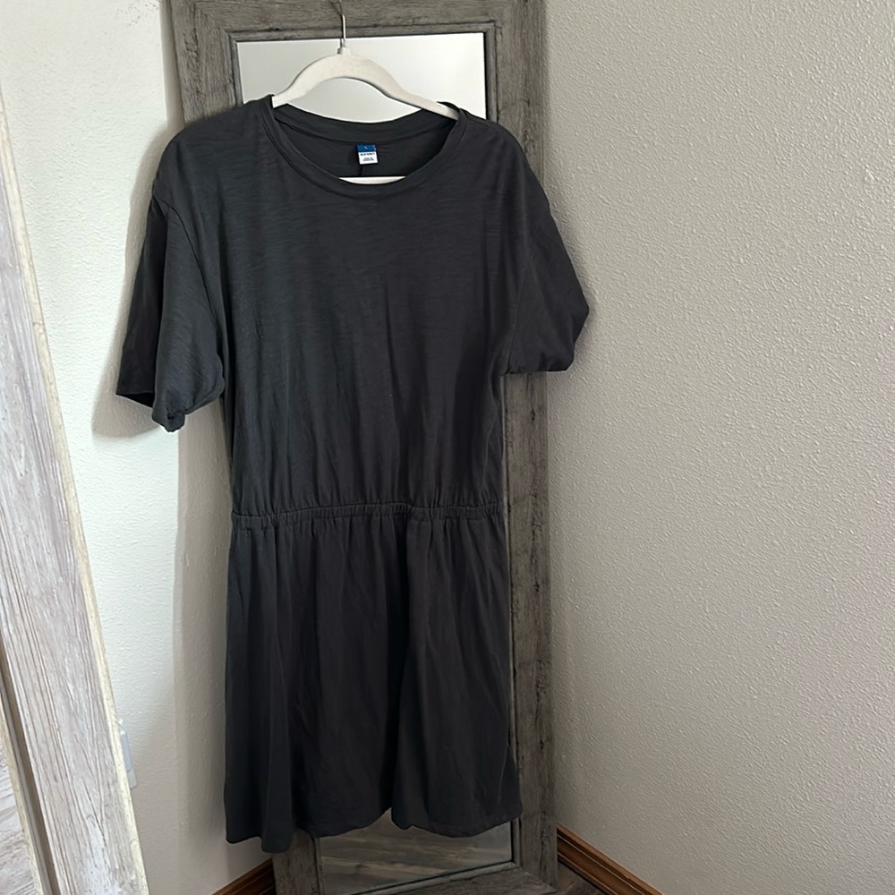 Navy t-shirt dress